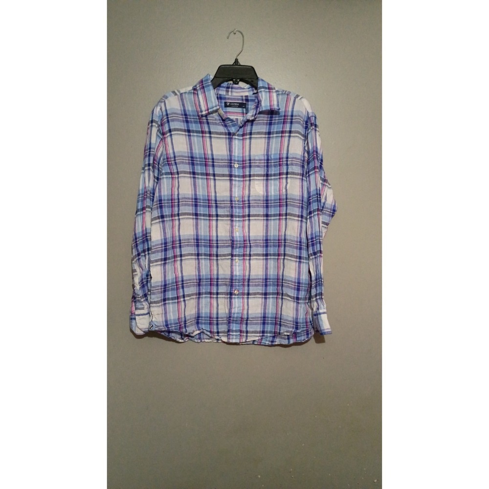 cremieux mens shirt long‎ sleeve size large